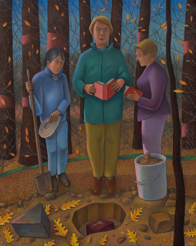 Committal at Dusk by John Hrehov